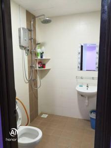 Koupelna v ubytování Sekinchan Paddy via Seaview Home 高楼 看海 稻田 民宿