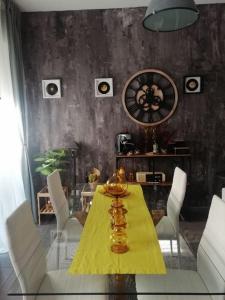Posezení v ubytování suite del borgo