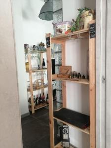 Kuchyň nebo kuchyňský kout v ubytování suite del borgo