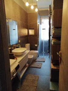 ห้องน้ำของ suite del borgo