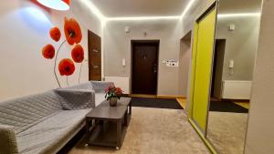 Posezení v ubytování Hostel Moderna Rest