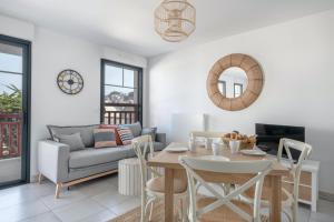 Χώρος καθιστικού στο Pour un agréable séjour en bord de mer pour 4 pers