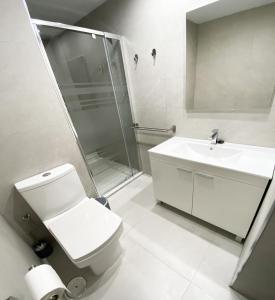 Kúpeľňa v ubytovaní Apartamento San Félix, Playa La Caleta