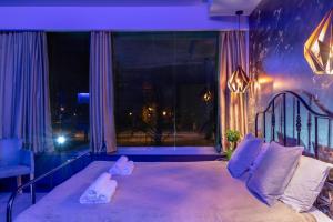 Letto o letti in una camera di Green Town Apartments