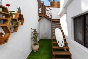 Vonkajšia záhrada v ubytovaní La Tunera Fuerteventura