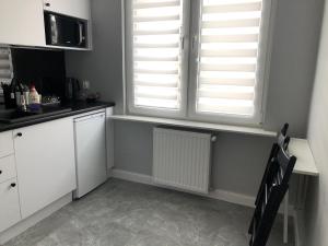 Kuchyňa alebo kuchynka v ubytovaní CR Apartament Centrum Zamenhofa 1