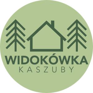 MirachowoにあるWidokówka Kaszubyの森の家のロゴ