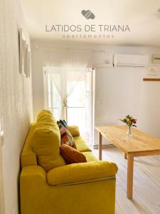 Latidos de Triana - Apartamento en Triana totalmente equipadoにあるシーティングエリア