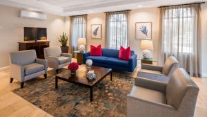 Khu vực ghế ngồi tại Best Western Tampa