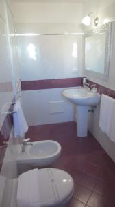 Koupelna v ubytování Antico Casale B&B