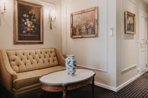 Posezení v ubytování Hotel Manos Premier
