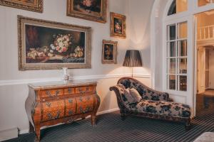 Posezení v ubytování Hotel Manos Premier
