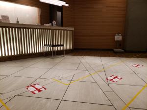 Půdorys ubytování Smile Hotel Kawaguchi