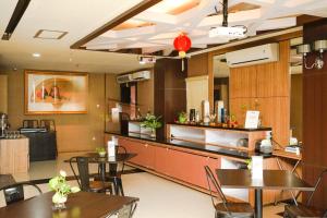 JLE'S酒店的休息区