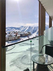 Nespecifikovaný výhled na hory nebo výhled na hory při pohledu z apartmánu