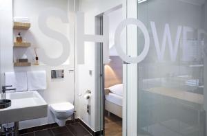 Łazienka w obiekcie Hotel Ploberger