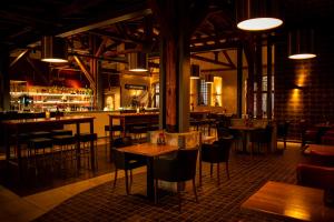Restaurace v ubytování Hostel am GÜTERBAHNHOF