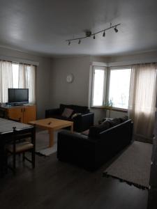 Et opholdsområde på Villa Keituri