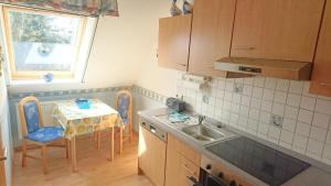 Kuchyň nebo kuchyňský kout v ubytování Schulstrasse 10a App_