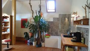 Fotografie z fotogalerie ubytování RuheOase mit Baumkronenblick v destinaci Naundorf