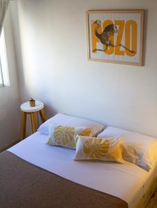Voodi või voodid majutusasutuse Chepatagonia Hostel & Experiences toas