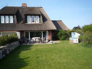 Zahrada ubytování Brise-Sylt