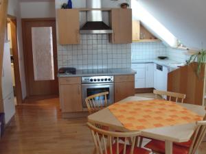 Küche/Küchenzeile in der Unterkunft Haus Gartnerkofelblick