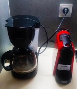 Coffee and tea making facilities at Pamela's house "private pool and spa"