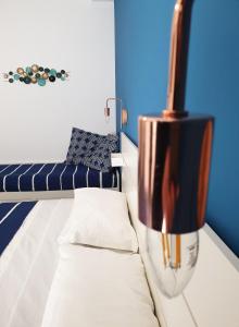 Ένα ή περισσότερα κρεβάτια σε δωμάτιο στο B&B Castelluccio
