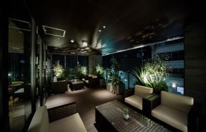 The lobby or reception area at GRIDS PREMIUM HOTEL OSAKA NAMBA