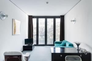 Posezení v ubytování DUPARC Contemporary Suites