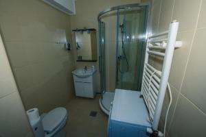 Koupelna v ubytování Mamaia Summerland Seaview