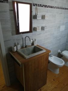 Ein Badezimmer in der Unterkunft In campagna