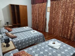 Postel nebo postele na pokoji v ubytování EL BORDON DE LA CASA BATALLON