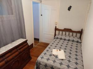 Postel nebo postele na pokoji v ubytování EL BORDON DE LA CASA BATALLON