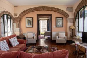 A seating area at Casa Rural Antolina