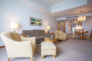 Posezení v ubytování The Linden Suites