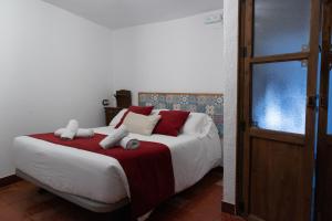 Posteľ alebo postele v izbe v ubytovaní Casa Rural del Juez