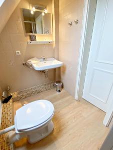 Koupelna v ubytování Ferienwohnung Annika 2