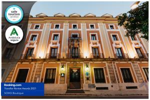 a building with a door in front of it at Soho Boutique Jerez in Jerez de la Frontera