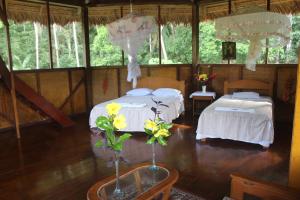 Gulta vai gultas numurā naktsmītnē Monte Amazonico Lodge