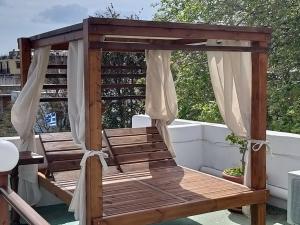 Balkón nebo terasa v ubytování Mango Rooms