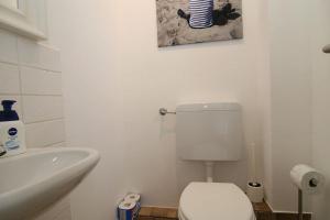 Koupelna v ubytování Ferienhaus TerpMeren + 11 fotografií