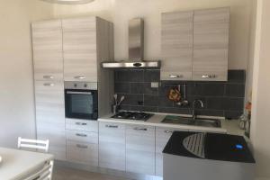 A kitchen or kitchenette at Casa Nanda Badia Prataglia
