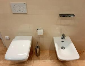 Kúpeľňa v ubytovaní Nobless Apartments Holedná Brno