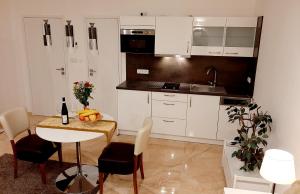 Kuchyňa alebo kuchynka v ubytovaní Nobless Apartments Holedná Brno