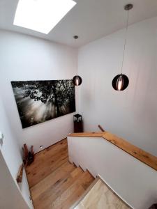 Posteľ alebo postele v izbe v ubytovaní Nobless Apartments Holedná Brno