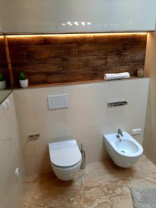 Kúpeľňa v ubytovaní Nobless Apartments Holedná Brno