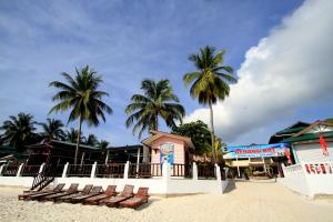 Das Gebäude in dem sich das Resort befindet