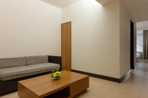 Posezení v ubytování Hotel Santika Bandung